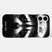 Fantasy Niedlich Racoon Face Moon Case-Mate iPhone Hülle (Rückseite (Horizontal))