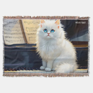 Fantasy Niedlich Ragdoll Chat Auf Piano Decke