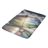 Fantasy Niedlich Rain Umbrella Sun Badematte (Schrägansicht)