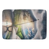 Fantasy Niedlich Rain Umbrella Sun Badematte (Vorderseite)