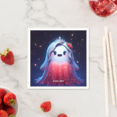 Fantasy Niedlich Red Dress Promo Serviette (Beispiel)