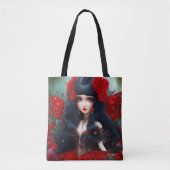Fantasy Niedlich Red Faicess Princess Tasche (Vorderseite)