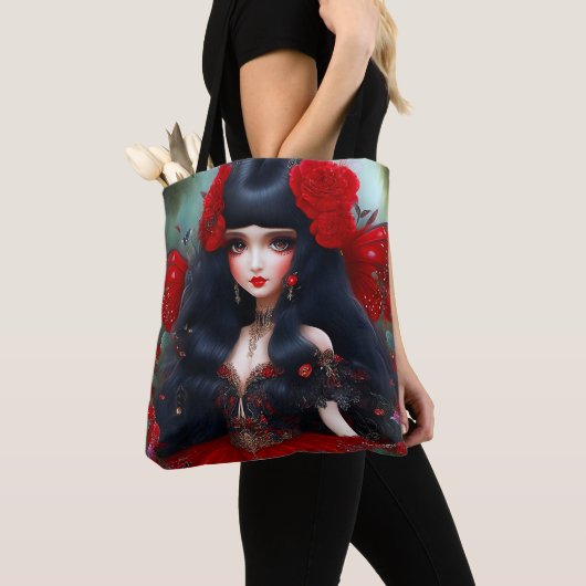Fantasy Niedlich Red Faicess Princess Tasche (Von Nahem)