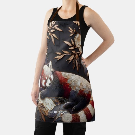 Fantasy Niedlich Red Panda Art Schürze (InSitu)