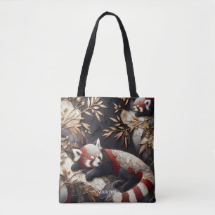 Fantasy Niedlich Red Panda Art Tasche