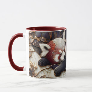 Fantasy Niedlich Red Panda Art Tasse
