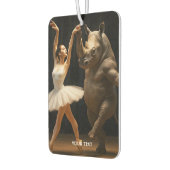 Fantasy Niedlich Rhino Dancer Ballerina Autolufterfrischer (Links)