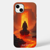 Fantasy Niedlich River Fire Man Case-Mate iPhone Hülle (Rückseite)