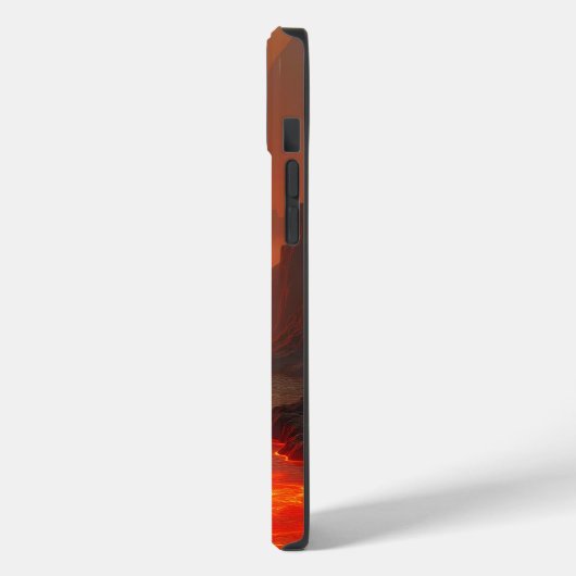 Fantasy Niedlich River Fire Man Case-Mate iPhone Hülle (Rückseite / Links)