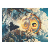 Fantasy Niedlich Road Trees Man Tischdecke (Vorderseite (Horizontal))