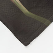 Fantasy Niedlich Robin Snow Blume Fleecedecke (Ecke)