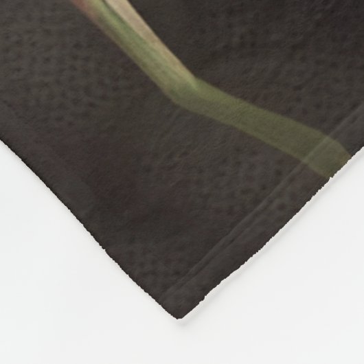 Fantasy Niedlich Robin Snow Blume Fleecedecke (Ecke)