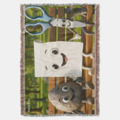 Fantasy Niedlich Rock Paper Schere Decke (Vorderseite Vertikal)