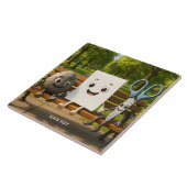 Fantasy Niedlich Rock Paper Schere Fliese (Seite)