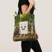 Fantasy Niedlich Rock Paper Schere Tasche (Von Nahem)