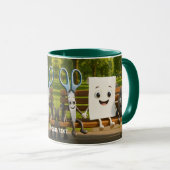 Fantasy Niedlich Rock Paper Schere Tasse (VorderseiteRechts)