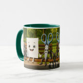 Fantasy Niedlich Rock Paper Schere Tasse (Vorderseite Links)