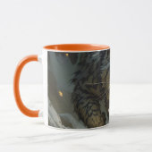 Fantasy Niedlich Rocks Angry Cat Tasse (Links)