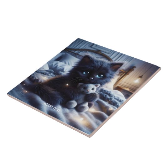 Fantasy Niedlich Room Kitten Toy Fliese (Seite)