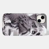 Fantasy Niedlich Sad Looking Hund Case-Mate iPhone Hülle (Rückseite (Horizontal))