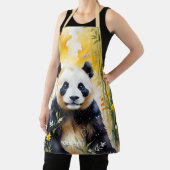Fantasy Niedlich Sad Panda Forest Schürze (InSitu)
