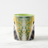 Fantasy Niedlich Sad Panda Forest Tasse (Zentrum)