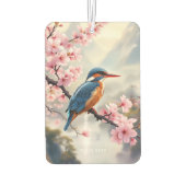 Fantasy Niedlich Sakura Bird Blue Autolufterfrischer (Rückseite)