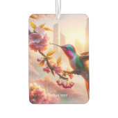 Fantasy Niedlich Sakura Bird City Autolufterfrischer (Rückseite)