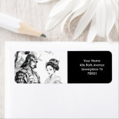 Fantasy Niedlich Samurai Geisha Pencil (Insitu)