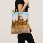 Fantasy Niedlich Sand Castle Beach Tasche (Von Nahem)