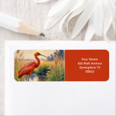 Fantasy Niedlich Scarlet Ibis Abend (Insitu)