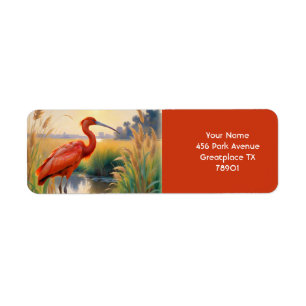 Fantasy Niedlich Scarlet Ibis Abend