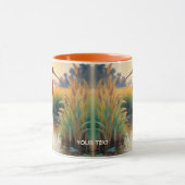 Fantasy Niedlich Scarlet Ibis Abend Tasse (Zentrum)