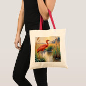 Fantasy Niedlich Scarlet Ibis Abend Tragetasche (Vorderseite (Produkt))