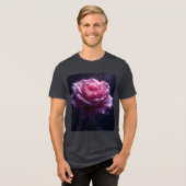 Fantasy Niedlich Schöne Rose Tri-Blend Shirt (Vorderseite voll)