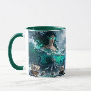 Fantasy Niedlich Sea Alte Kreatur Tasse