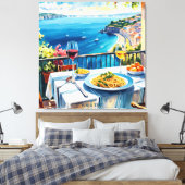 Fantasy Niedlich Sea View Spaghetti Leinwanddruck (Insitu (Schlafzimmer))