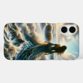 Fantasy Niedlich Sea Wave Girl Case-Mate iPhone Hülle (Rückseite (Horizontal))
