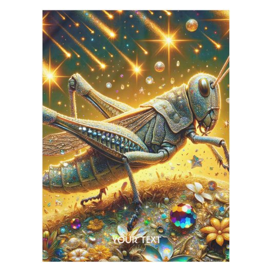 Fantasy Niedlich Sequel Grasshopper Stars Tischdecke (Vorderseite)