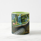 Fantasy Niedlich Serene Turtle Muschel Tasse (Zentrum)