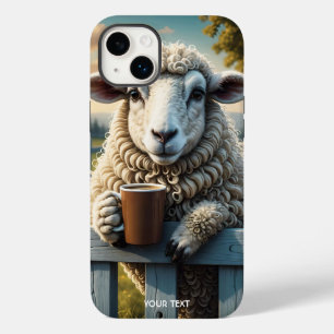 Fantasy Niedlich Sheep Coffee Abend Case-Mate iPhone 14 Plus Hülle