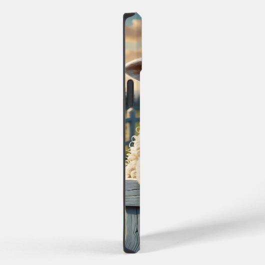 Fantasy Niedlich Sheep Coffee Abend Case-Mate iPhone Hülle (Rückseite / Rechts)