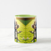 Fantasy Niedlich Skunk Punk Style Tasse (Zentrum)