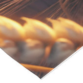 Fantasy Niedlich Sleeping Cat Wheat Tischdecke (Schrägansicht)