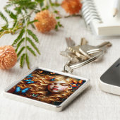 Fantasy Niedlich Sleeping Girl Butterfys Schlüsselanhänger (Seite)