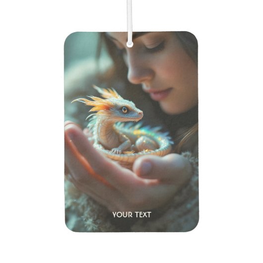 Fantasy Niedlich Small Baby Dragon Autolufterfrischer (Vorderseite)
