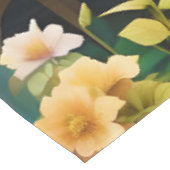 Fantasy Niedlich Small Hunde Blume Tischdecke (Schrägansicht)
