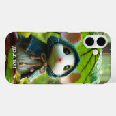 Fantasy Niedlich Small Mouse Rain Case-Mate iPhone Hülle (Rückseite (Horizontal))