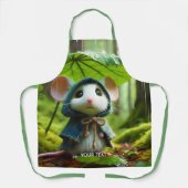 Fantasy Niedlich Small Mouse Rain Schürze (Vorderseite)