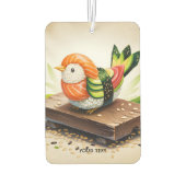 Fantasy Niedlich Small Sushi Bird Autolufterfrischer (Rückseite)